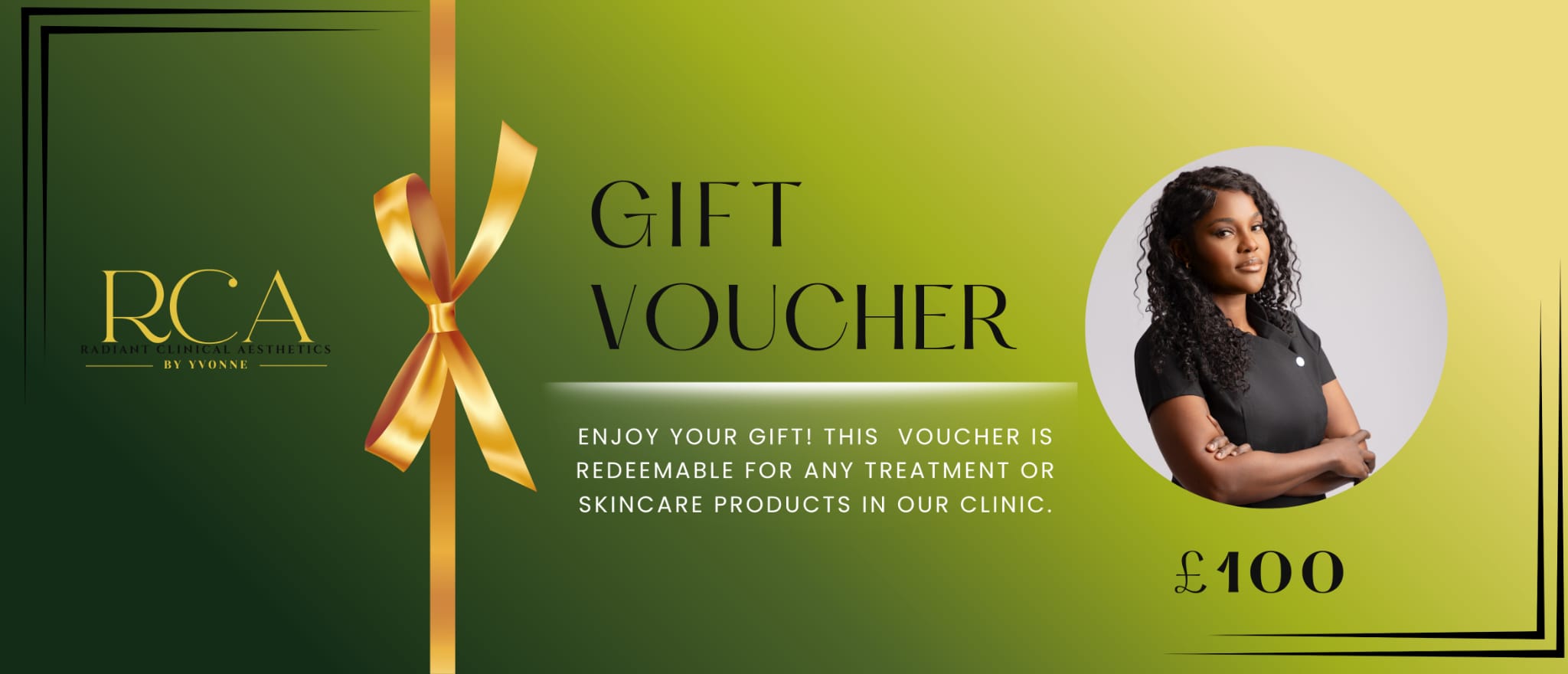 £100 Gift Voucher at RCA by Yvonne