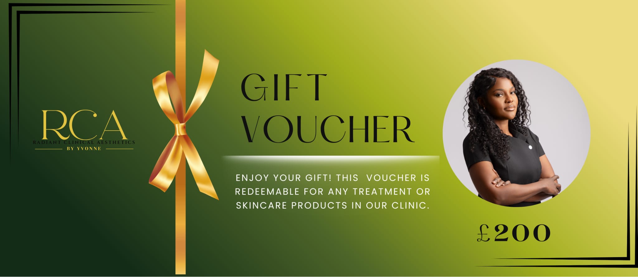 £200 Gift Voucher at RCA by Yvonne