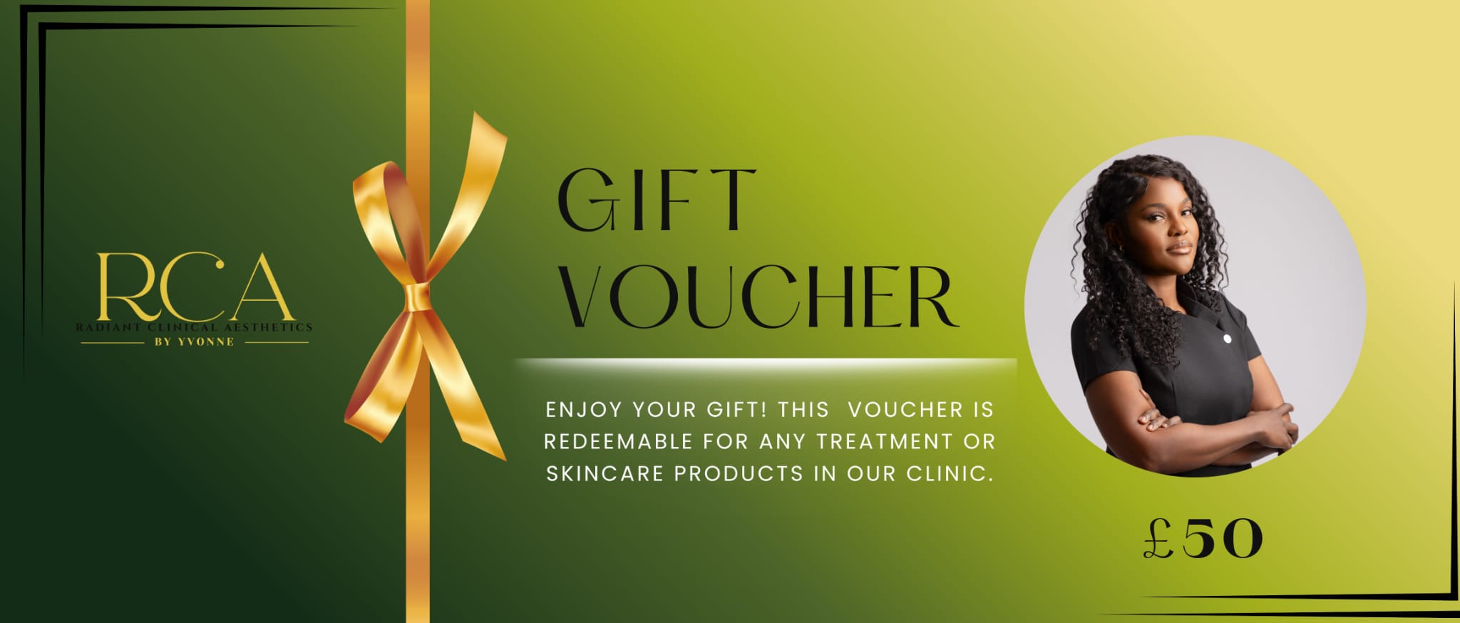 £50 Gift Voucher at RCA by Yvonne